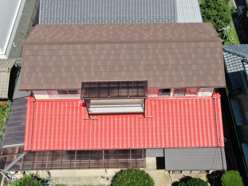 屋根葺き替え工事